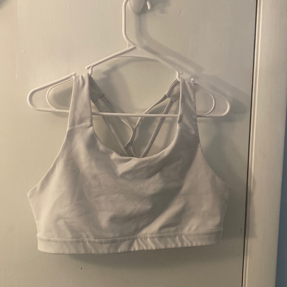 Lightly Worn, White, Old Navy Active XL sports bra